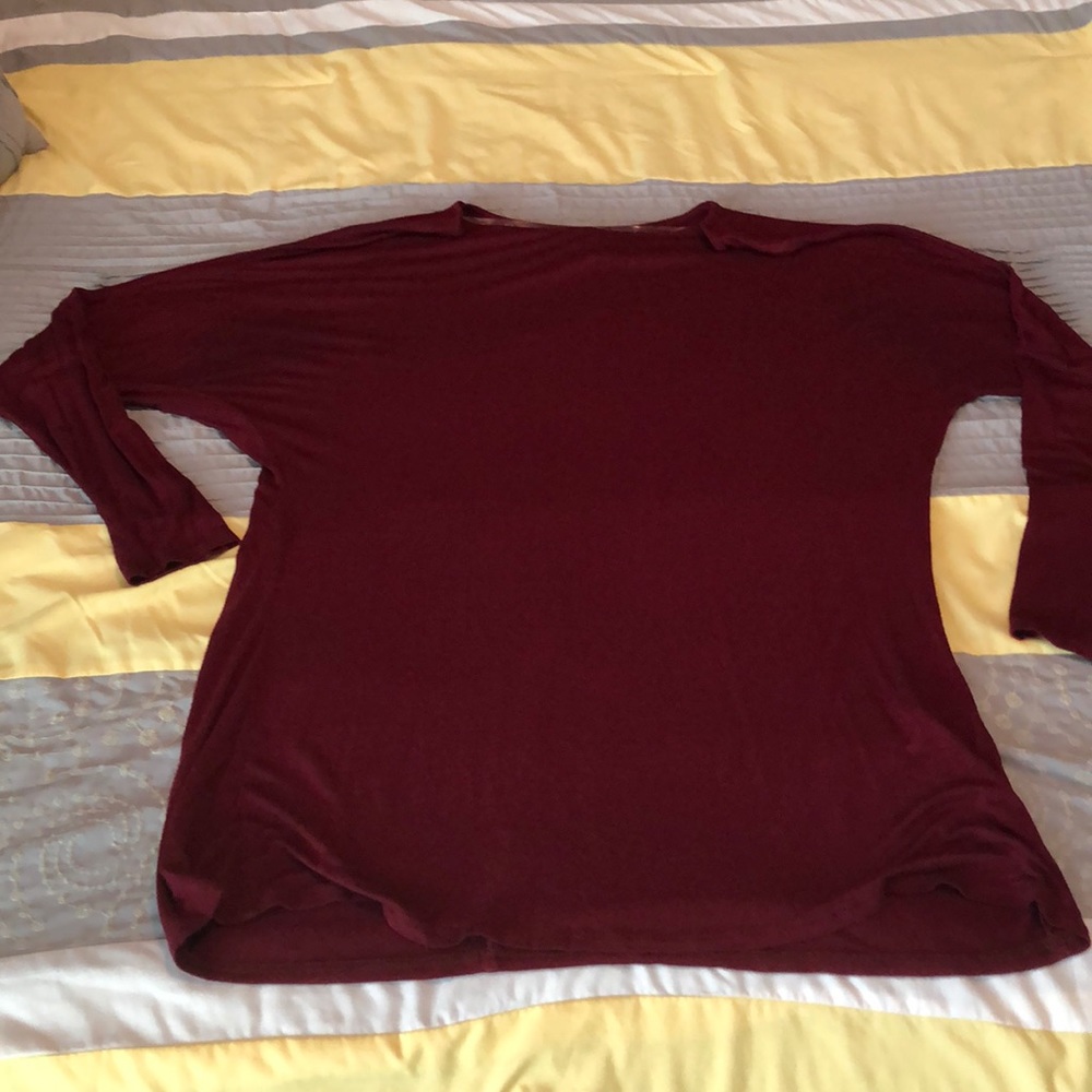 Dolman sleeved-long tunic